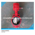 Hand Wheel Stainless Steel Disc Wafer Cast Steel Butterfly Valve